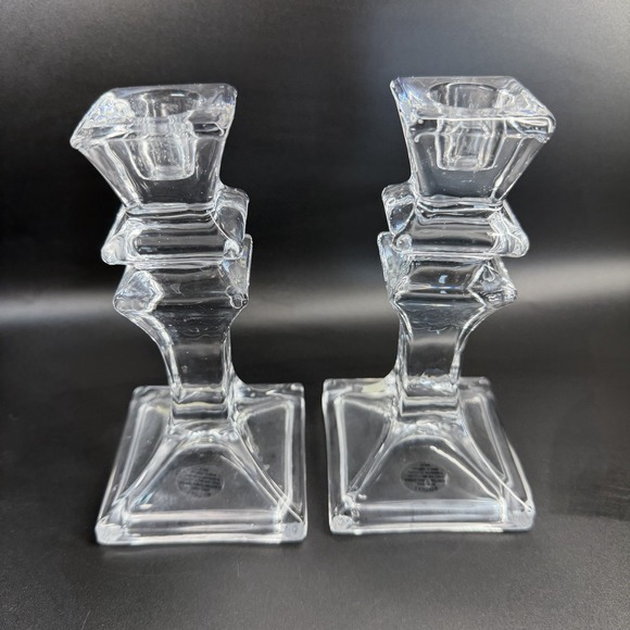 Masson Other - Pair SHANNON Candlesticks Taper‎ Candle Holders